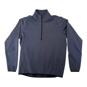 Men’s Nike Dri-Fit 1/4 Zip Pullover - Size Medium, Color Blue